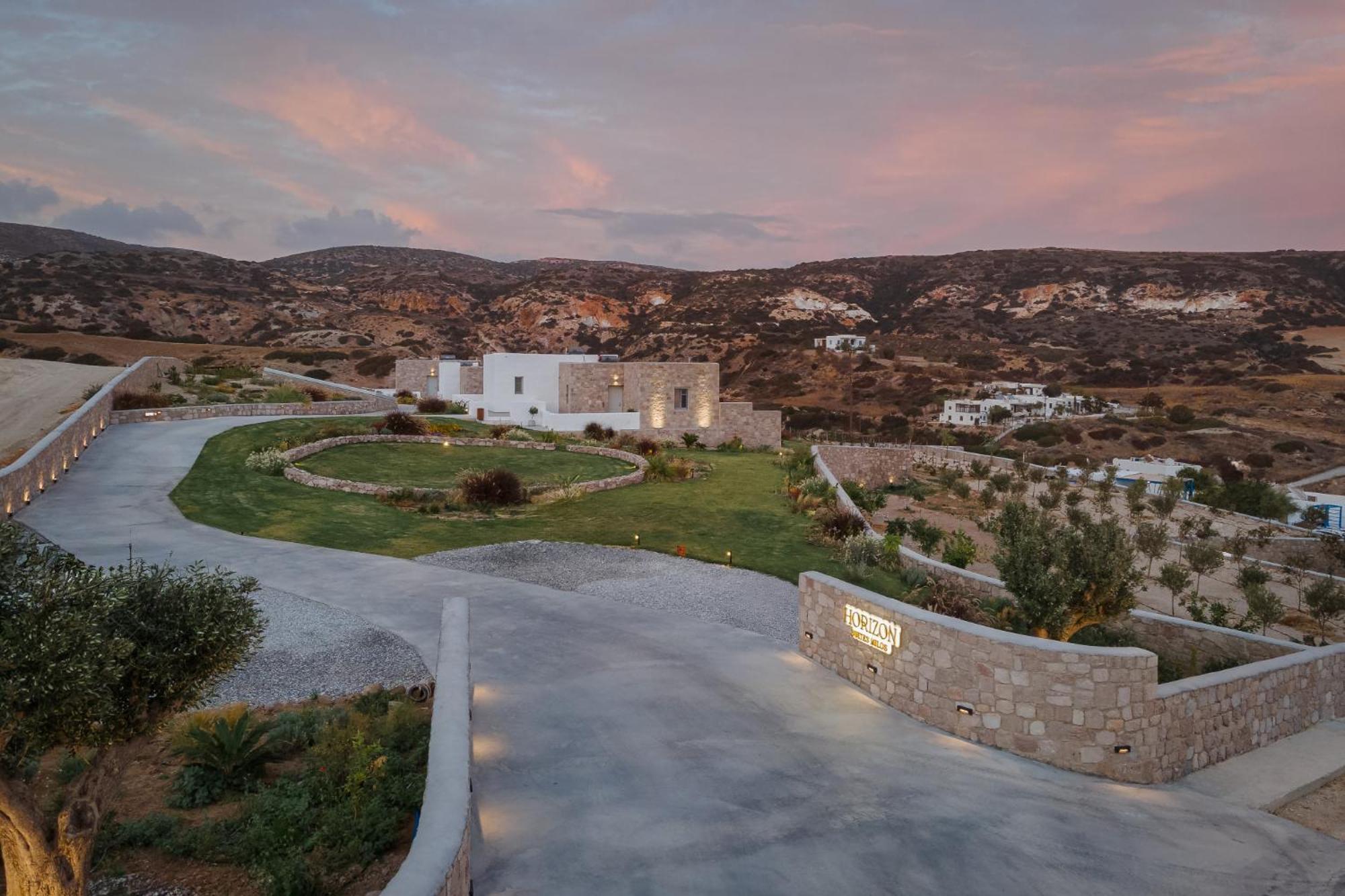 Horizon Suites Milos Paliochori Exteriér fotografie